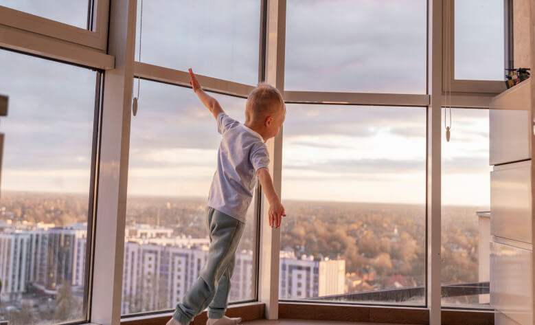 Kid Enjoying